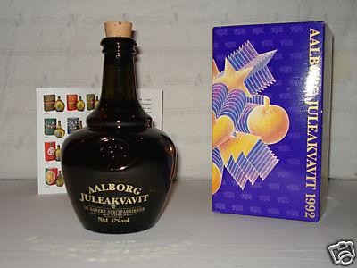 Juleakvavit, Original Aalborg Pro Mille 1992 for sale in Galleri Art Danish