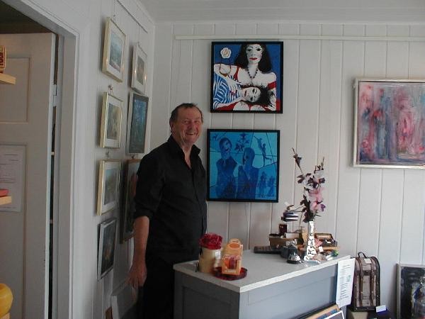 Kunstmaler Dan Emanuel Acrylmalerier ftil salg i Galleri Art danish