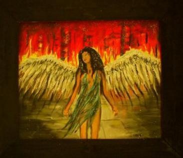 Go Away l�mnar oilpainting 