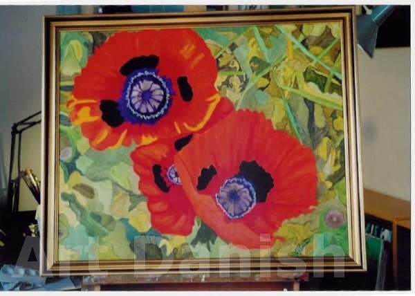 Valmuer painting