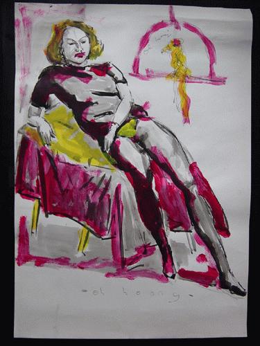 6300 Drawings Artist Michel Polart selling by Gallery Art Danish Inge Marie Jensen Copenhagen Denmark